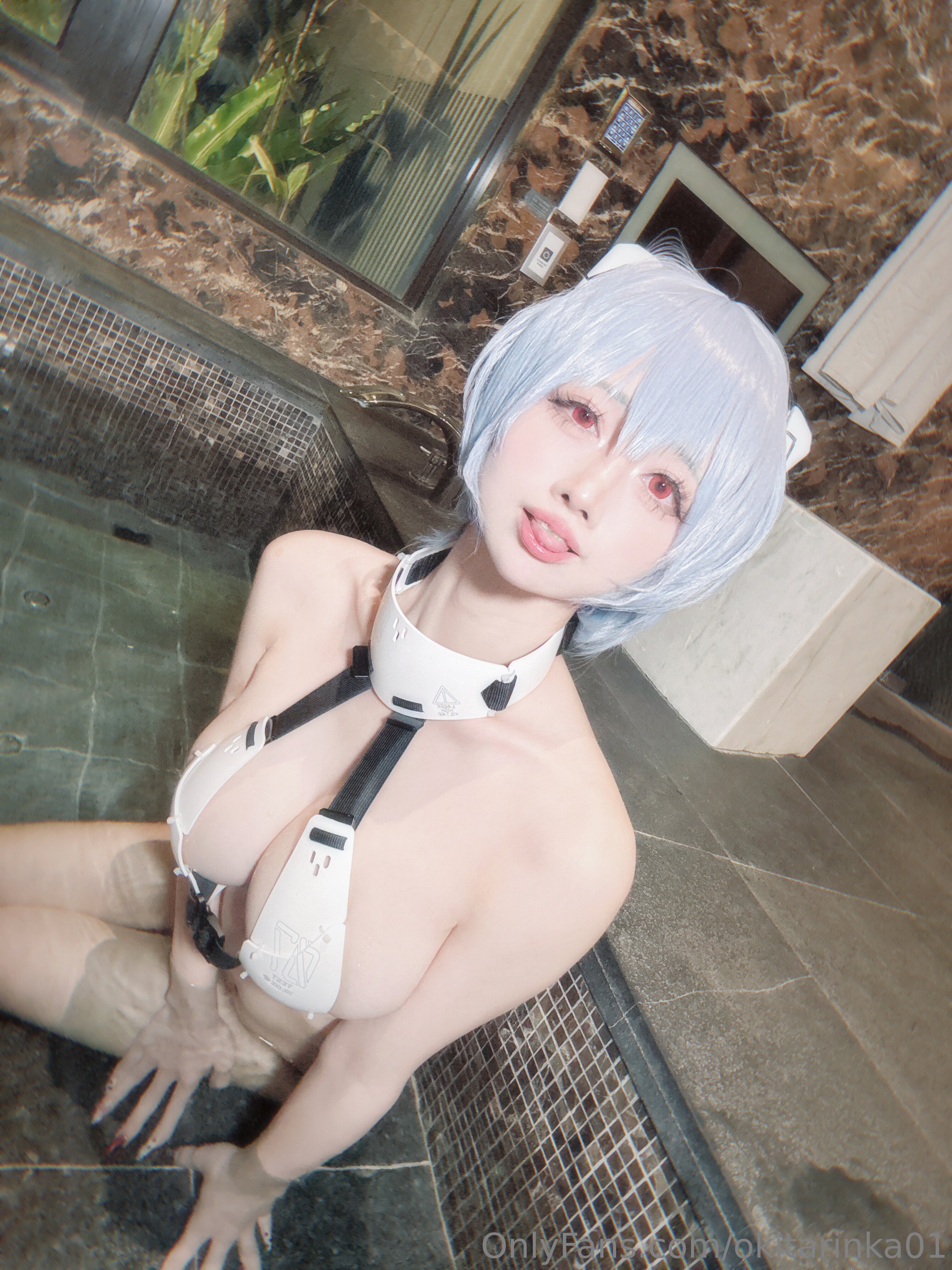 图片[1]-沖田凜花Rinka – NO.141 Ayanami Rei [48P]-XikXak